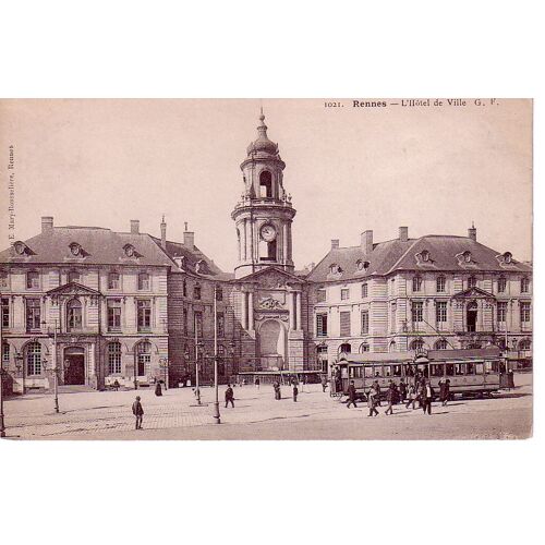 Rennes - L'hotel De Ville - Neuve - Ref 020 066