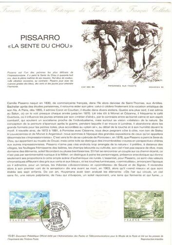 1981 - Pissarro " La Sente Du Chou " - Perpignan Le 18 Avril