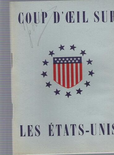 Coup D'oeil Sur Les Etats-Unis