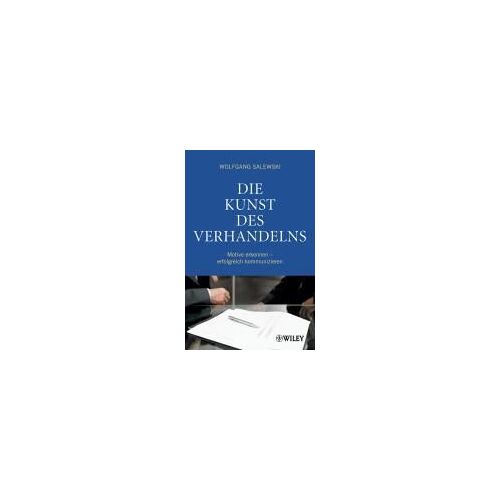Die Kunst Des Verhandelns