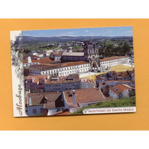 Carte Postale Postcard Alcobaça Mosteiro De Santa Maria Portugal