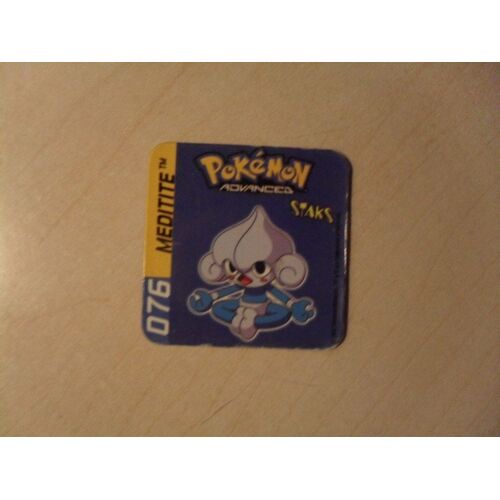 Pokemon Magnet N° 076, Meditite
