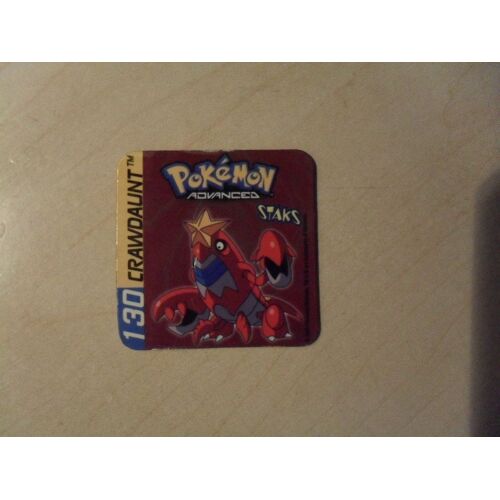Pokemon Advanced, Nitendo, N°130, Crawdaunt