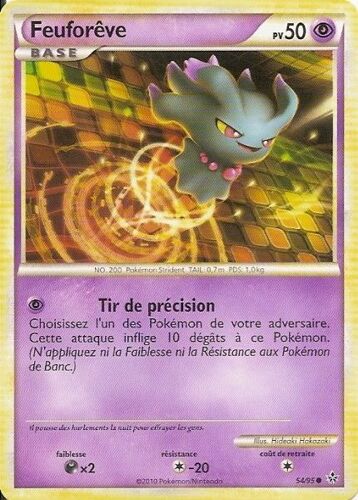 Feuforêve Base - Heartgold Soulsilver Déchainement - 50 Pv 54/95