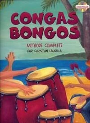 Laurella : Congas Bongos Méthode Complète (+ 2 Cds) - Emf