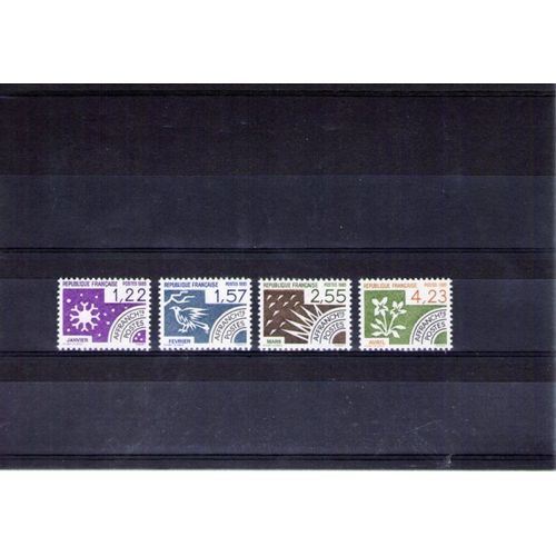 1985 - Nr 186 À 189 - Les Mois De L'année