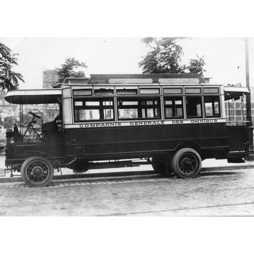 Paris - Cpm - Omnibus Madeleine Bastille Vers 1900 - Oblitérée En 1965 - Ref. 011 013