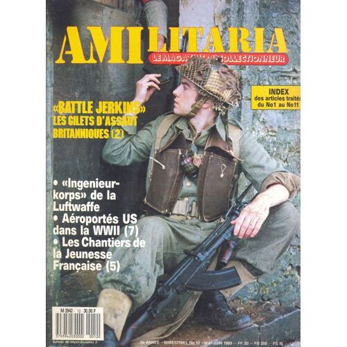 Amilitaria N° 12 : Les Gilets D'assaut Britanniques - Ingenieur-Korps De La Luftwaffe