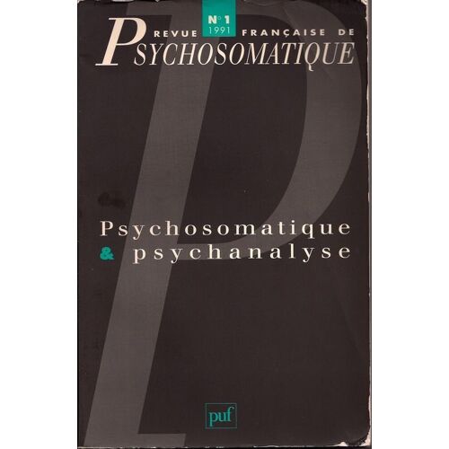 Rev.Frse De Psychosomatique 1991 N.1