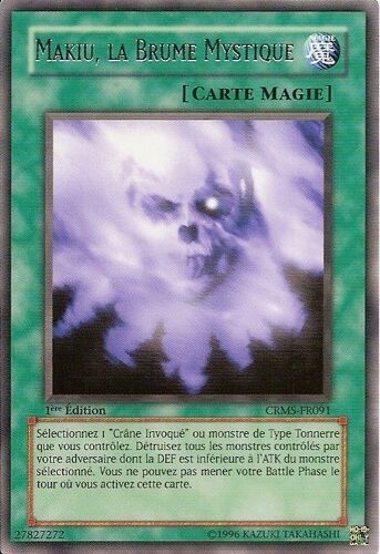 Makiu, La Brume Mystique 1ère Édition, Réf : Crms-Fr091