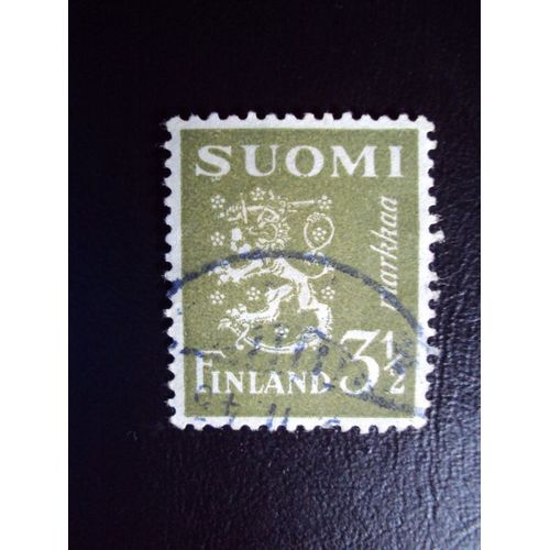 Finlande...Finland. 3.1/2 Suomi.  Oblitéré