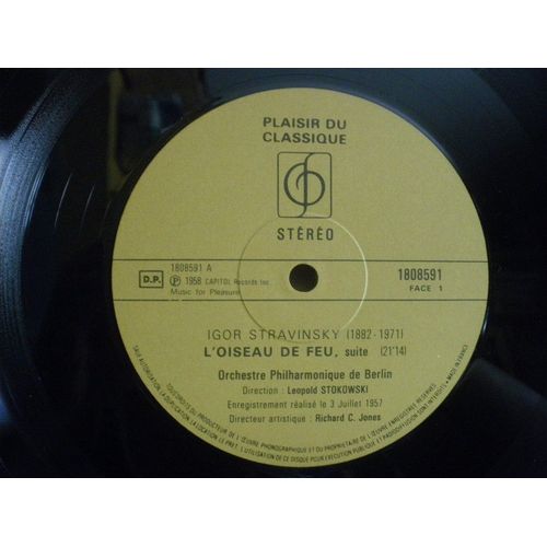 Suites Oiseau De Feu & Petrouchka - Stokowski - Philharmonie De Berlin 1957