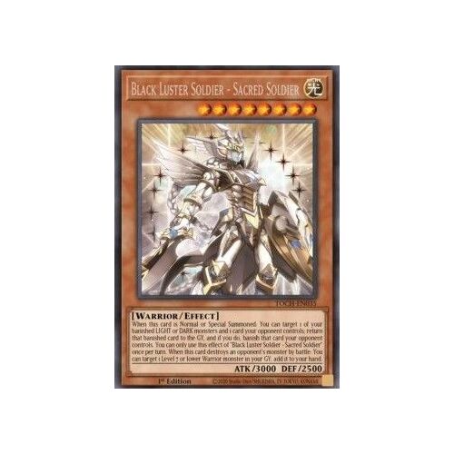 Yugioh! Soldat Du Lustre Noir - Soldat Sacré (Toch-Fr035)