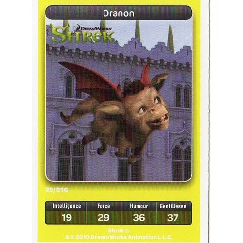 Shrek : Dranon N° 22 - Collection Dreamworks - Carrefour
