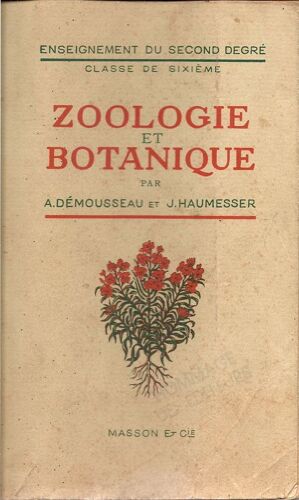 Zoologie Et Botanique - Classe De 6ème