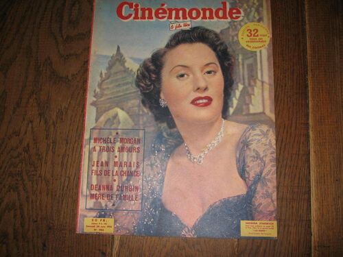 Cinemonde - 19e Annee - N° 903 - Barbara Stanwiyck Dint Nous Publions En Page 20 Le Film Vécu Et Le Garnd Succès " Les Furies "