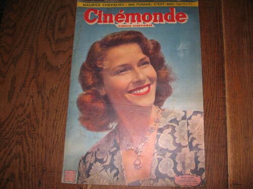Cinemonde - 18e Annee - N° 850 - Vivi Gioi L'une Des Vedettes De "Femmes Sans Nom"