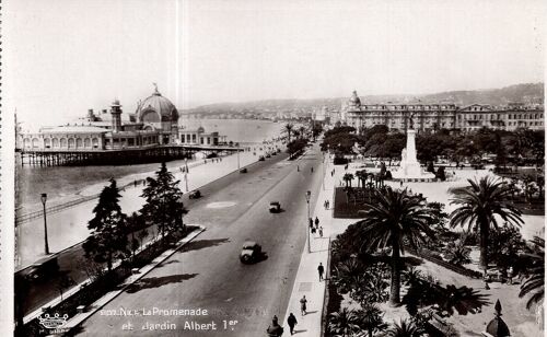 Carte Postale De Nice (Alpes Maritimes) La Promenade Et Les Jardins Albert 1er (Réf.207)