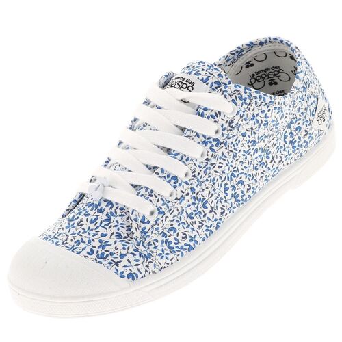 Chaussures Basses Toile Le Temps Des Cerises Basic 02 Liberty Blue 91630 - Bleu - 37