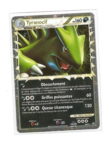 Tyranocif Niv 2 Holo "Hs Dechainement" 160 Pv 88/95