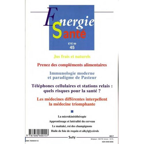 N.45 Energie Sante