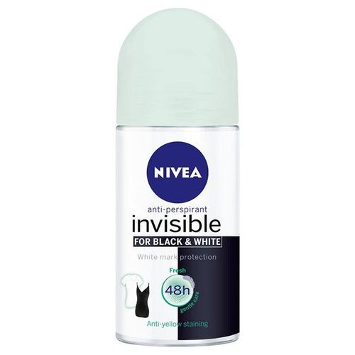 Désodorisant Roll-On Black & White Invisible Fresh Nivea (50 Ml) 