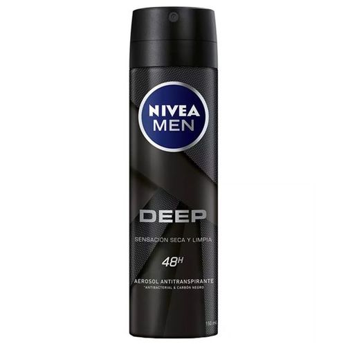 Spray Déodorant Men Deep Black Carbon Nivea (150 Ml) 