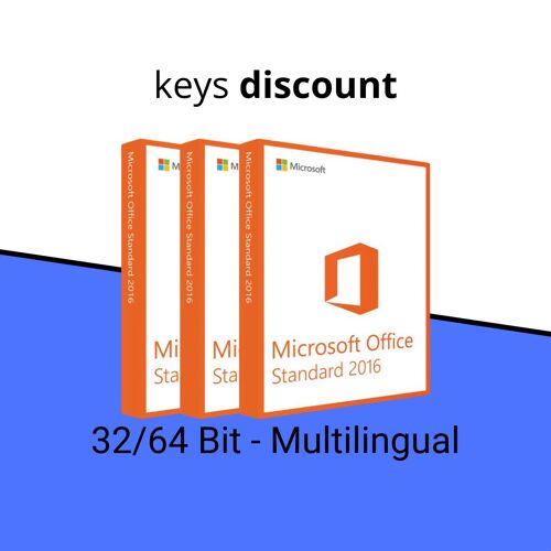 Microsoft Office Standard 2016 (3 Mac)