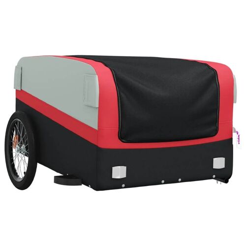 Remorque Chariot Transport De Vélo 45 Kg Fer Rouge Helloshop26 02_0044178
