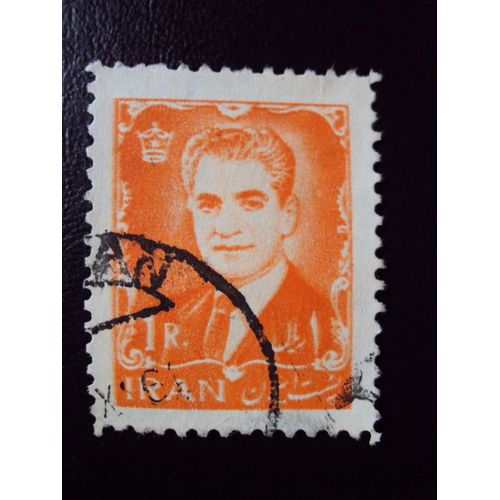 Iran...Chah D' Iran. Couronne En Haut À Gauche.Oblitéré