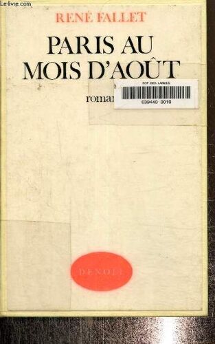 Paris Au Mois D Aout