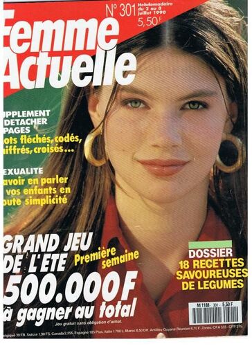 Femme Actuelle N° 301 Du 02/07/1990