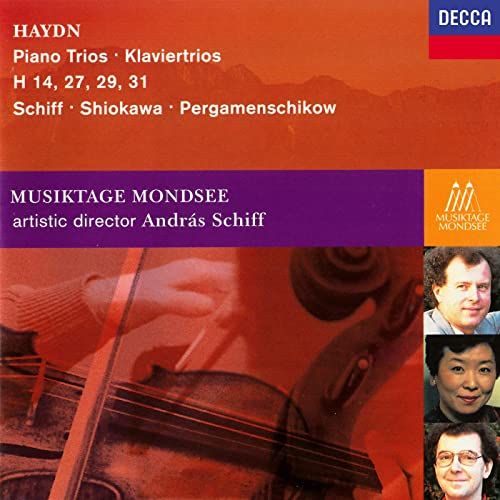 Trios Pour Piano & Cordes Nos. 14, 27, 29 & 31 Schiff - Joseph Haydn