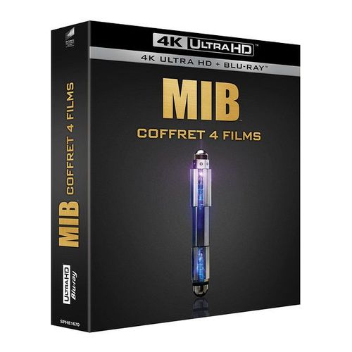 Men In Black - Coffret 4 Films - 4k Ultra Hd + Blu-Ray