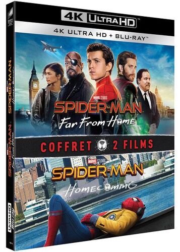 Spider-Man : Homecoming + Far From Home - 4k Ultra Hd + Blu-Ray