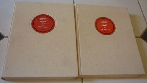La Décoration, Deux Volumes Hachette Richement Illustrés De La Collection "Connaissance Des Arts", Sous La Direction De Pierre Levallois