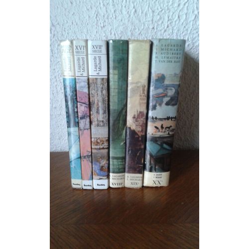Lagarde Et Michard (Série Complète 6 Volumes)