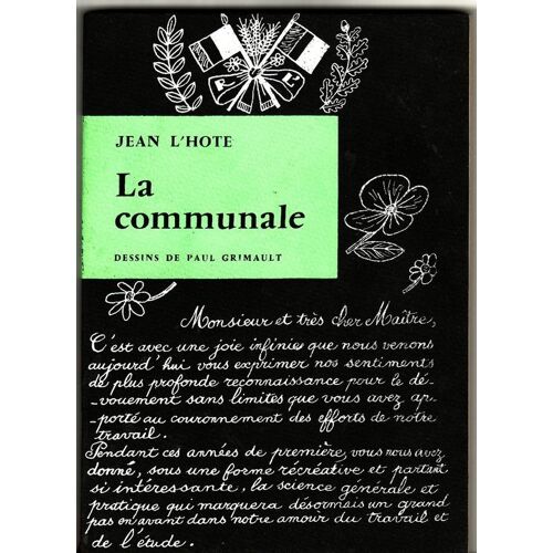 La Communale. Dessins De Paul Grimault