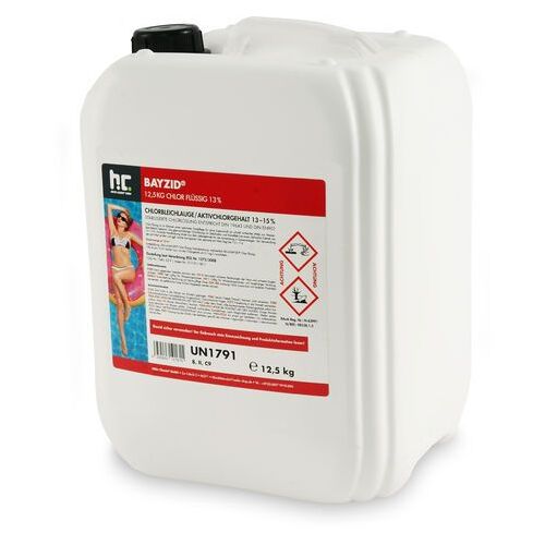 2 x 12,5 kg 12,5 Kg Bayzid® Chlore liquide 48°
