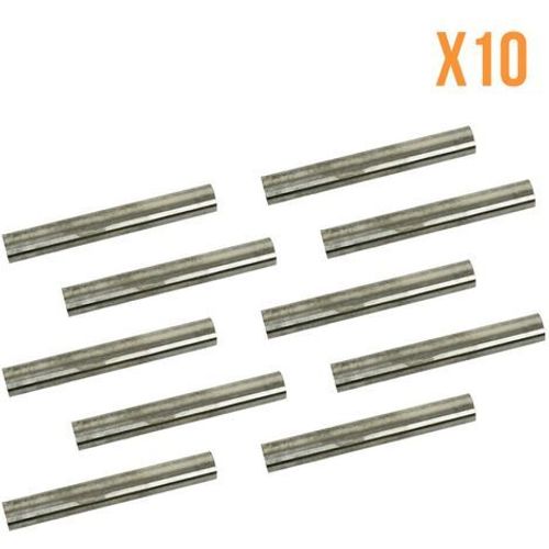 Lot de 10 fourreaux pour pitons en inox Ø 8 mm - Linxor