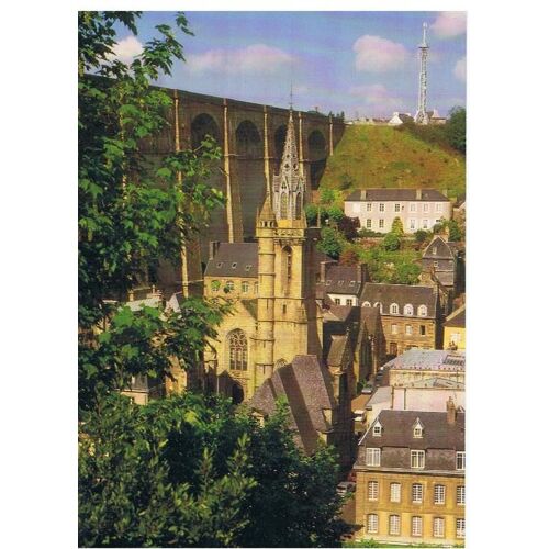 29. Morlaix. L'église Saint Melaine Au Pied Du Viaduc