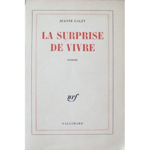 La Surprise De Vivre La Surprise De Vivre