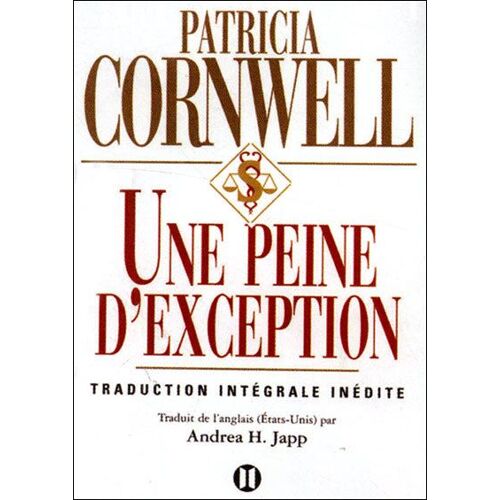Une Peine D'exception