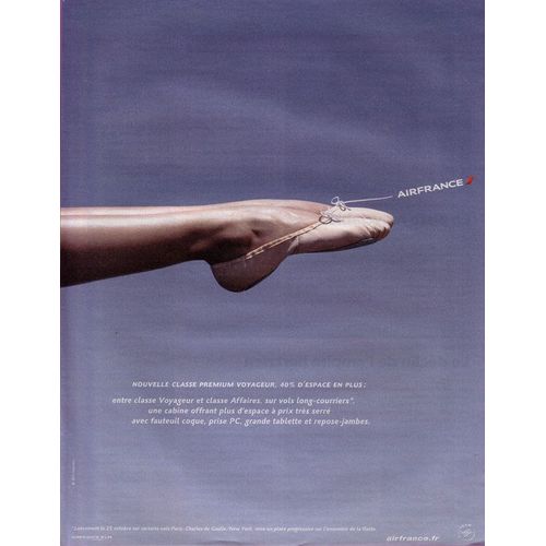 Publicité Papier - Air France De 2009