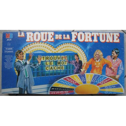 Jeu De Société La Roue De La Fortune Version 2008 Dechavanne - Occasion, 4 Joueurs