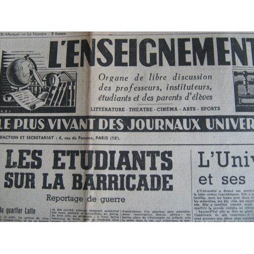 L'enseignement