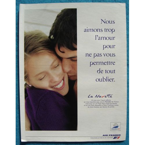 Publicité Papier - Air France De 1998