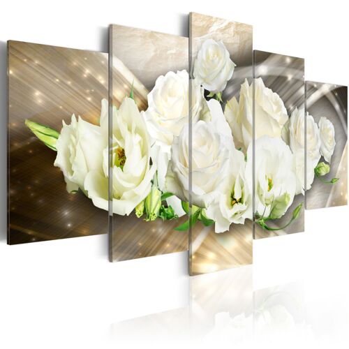 Tableau Fleurs The Light of Rose 200 x 100 cm