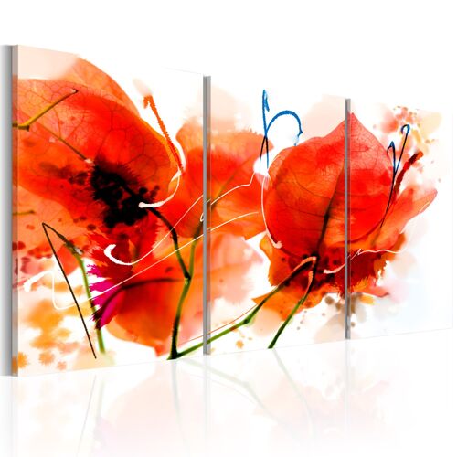 Tableau Fleurs Autumn Garden 120 x 60 cm