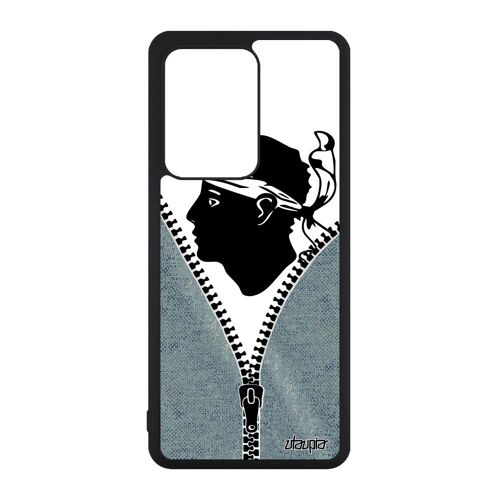 Coque De Protection Galaxy S20 Ultra Silicone Drapeau Corse Smartphone Pas Cher Case Foot Football Corsica Basket Jeans Samsung